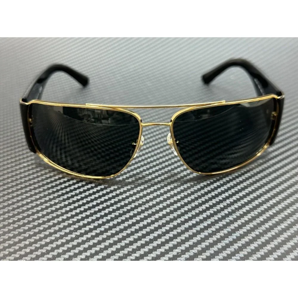 New Versace Gold 63mm Men's Sunglasses